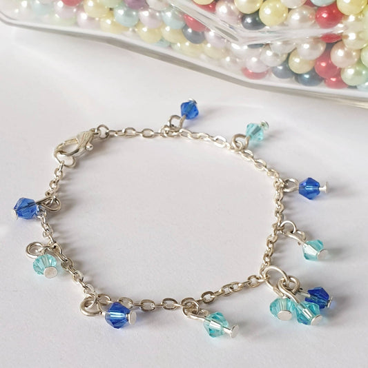 Make Your Own Headpin Cluster Drop Bracelet