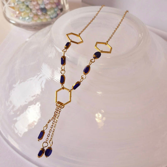 Make Your Own Honeycomb Necklace