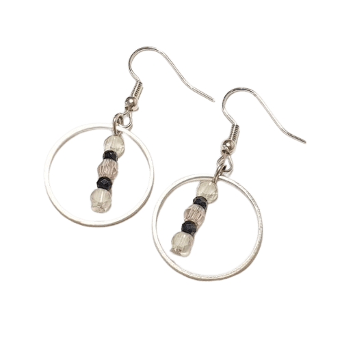 Hoop Drop Earrings