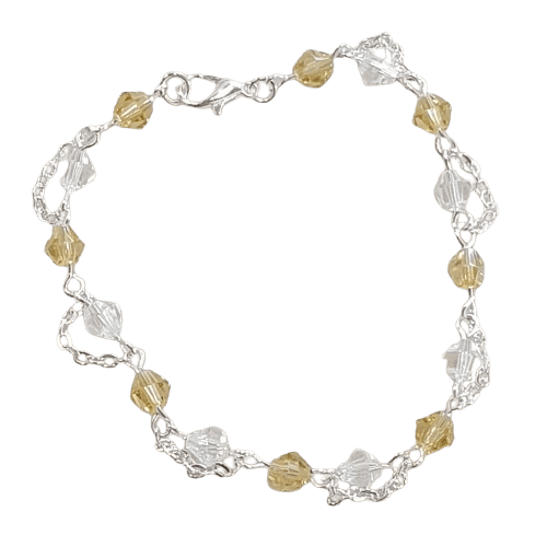 Eyepin and chain Bracelet