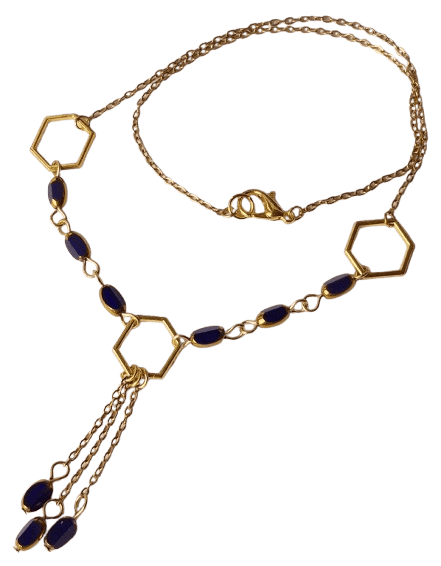 Make Your Own Honeycomb Necklace