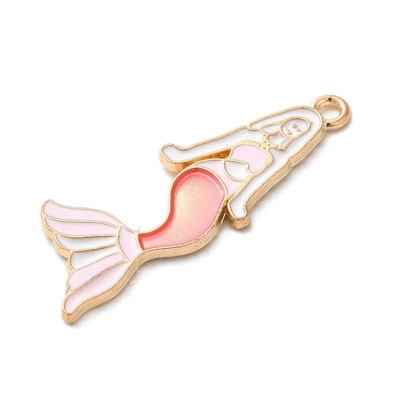 Enamel Mermaid Charm