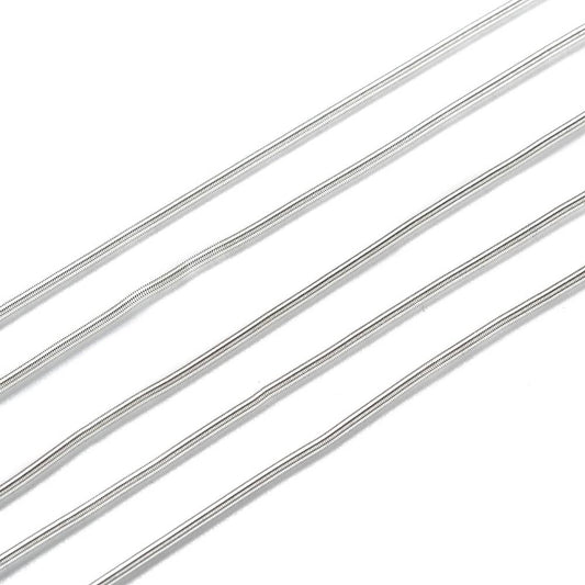 Silver Tone Gimp French Wire